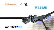 2 Axis Mobius Micro Gimbal for RCExplorer Tricopter