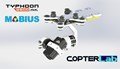 2 Axis Mobius Brushless Gimbal for Yuneec Q500 Typhoon