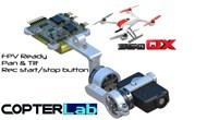 2 Axis Mobius Micro Brushless Gimbal for Blade 350QX