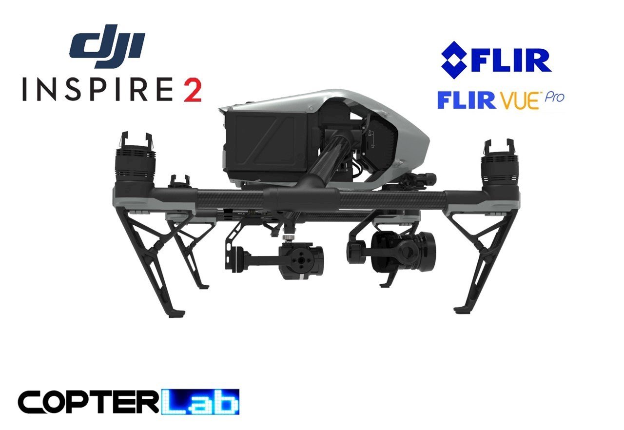 Flir Vue Pro Inspire 2 : Axis Flir Vue Pro R Micro Camera Gimbal For Dji Inspire 2