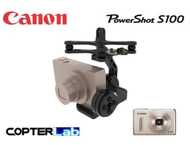 2 Axis Canon Powershot S100 Gimbal
