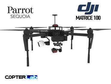 2 Axis Parrot Sequoia+ Micro NDVI Brushless Gimbal for DJI Matrice 100 M100