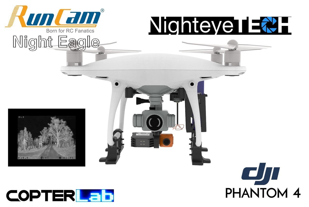 Night Vision Gimbal - Night Camera IR Led Ring - Night Vision Ir Kit For Phantom 4 Standard