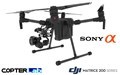 2 Axis Sony Alpha 6000 A6000 Micro Skyport Brushless Gimbal for DJI Matrice 200 M200