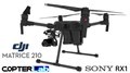 2 Axis Sony RX1 Micro Skyport Brushless Gimbal for DJI Matrice 210 M210