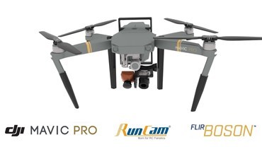 Flir Boson + Runcam Night Eagle 2 Pro Integration Mount Kit for DJI Mavic Pro