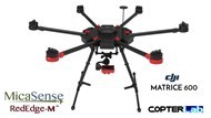 2 Axis Micasense RedEdge RE3 Micro NDVI Gimbal for DJI Matrice 600 M600 pro