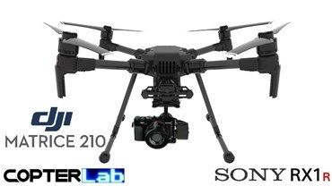 2 Axis Sony RX 1 R2 RX1R2 Micro Skyport Brushless Gimbal for DJI Matrice 210 M210