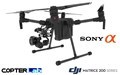 2 Axis Sony Alpha 6100 A6100 Micro Skyport Brushless Gimbal for DJI Matrice 300 M300
