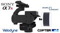 2 Axis Sony A7R + Velodyne Puck Dual Lidar Brushless Gimbal