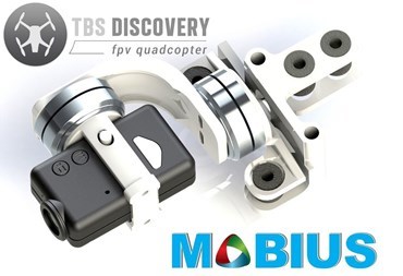2 Axis Mobius Maxi Brushless Gimbal for TBS Discovery