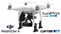 1 Axis GoPro Hero 11 Mini Pitch Axis Brushless Gimbal for DJI Phantom 4 Pro v2