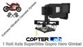 1 Roll Axis GoPro Hero 11 Mini Brushless Gimbal for SuperBike Road Bike Motorcycle Edition