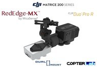2 Axis Micasense RedEdge MX + Flir Duo Pro R Dual NDVI Gimbal for DJI Matrice 30T