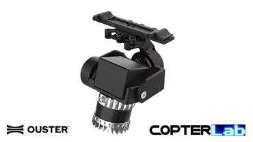 2 Axis Ouster OS2 Lidar Brushless Gimbal
