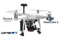 Mapir Survey3 NDVI Integration Mount Kit for DJI Phantom 4 Pro v2