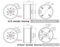 GB5015 Brushless Gimbal Motor with AS5048B encoder