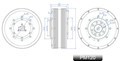 PM120 Brushless Gimbal Motor without encoder