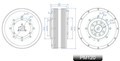 PM120 Brushless Gimbal Motor with Driver BGC-CAN (PM12025)
