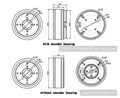 PM6010 Brushless Gimbal Motor 6.50kV