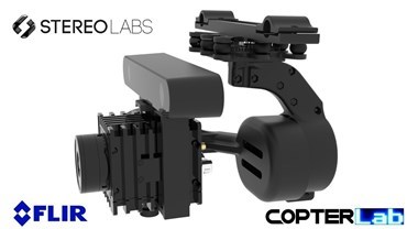 2 Axis Flir A70 Dual Brushless Gimbal